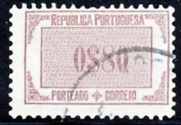 !										■■■■■ds■■ Portugal Postage Due 1932 AF#52 ø Label $80 (x3281) - Used Stamps