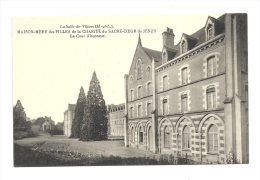 Cp, 49, La Salle-de-Vihiers, Maison Mère Des Filles De La Charité Du Sacré-Coeur De Jésus, La Cour D'Honneur - Other & Unclassified