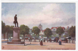 The Cattle Market Salisbury Wiltshire UK 1910c Tuck Postcard - Salisbury