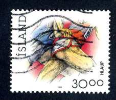 4041x)  Iceland 1990 - Sc# 710 ~ Used - Used Stamps