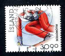 4043x)  Iceland 1990 - Sc# 709 ~ Used - Usados