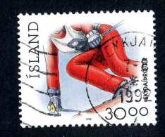 4055x)  Iceland 1990 - Sc# 709 ~ Used - Used Stamps