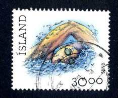 4059x)  Iceland 1990 - Sc# 711A ~ Used - Used Stamps