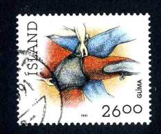 4061x)  Iceland 1990 - Sc# 707 ~ Used - Gebraucht