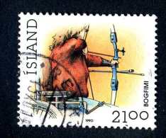 4063x)  Iceland 1990 - Sc# 706 ~ Used - Used Stamps