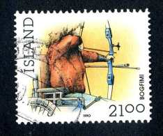 4066x)  Iceland 1990 - Sc# 706 ~ Used - Oblitérés