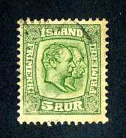 4078x)  Iceland 1915 - Sc# 102 ~ Used - Usados