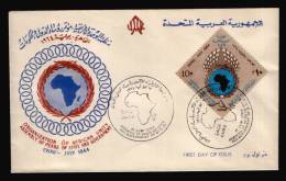 EGYPT / 1964 / MAP / AFRICA / FLAGS / MNH / VF . - Briefe U. Dokumente