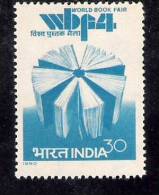 INDIA  1980 4th World Book Fair MNH(**) , Scott 859 - Ungebraucht