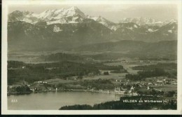 Velden Am Wörthersee Kärnten Um 1913 Panorama Sw Kleinformat - Velden