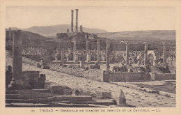 ALERIE,AFRIQUE DU NORD,CARTE ANCIENNE,Cité Antique,ruines Romaines,TIMGAD EN 1900,batna,aures,fondée Par Empereur Trajan - Batna