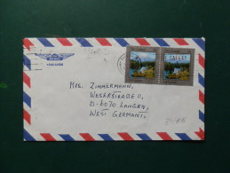 37/116     LETTRE POUR GERMANY - Storia Postale