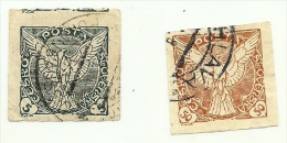 1919 - Cecoslovacchia G 2 + 7 Aquila 2641   ------ - Newspaper Stamps