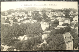 (77).CHELLES.PANORAMA ET FORT DE CHELLES.1916.TBE. - Chelles