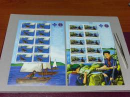 EUROPA CEPT ANNO 2007 GUERNSEY FOGLIETTI /SHEETS NUOVI FDC - 2007