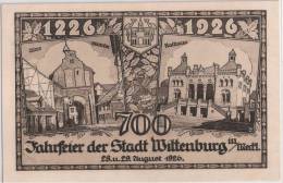 WITTENBURG 700 Jahrfeier Jubiläum 28. + 29. August 1926 Ungelaufen TOP-Erhaltung - Hagenow