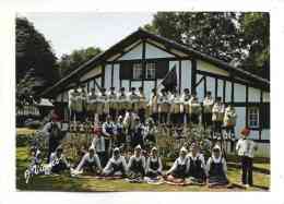 Seignosse Photo Groupe Folklorique Danseurs Musiciens Bergers Landais Sur Echasses Accordeon Lous Pastous Seignossais - Dans