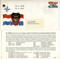 Veldpost - 41 Afdva 15 Jaar "paraat" In Seedorf (1981) - Lettres & Documents