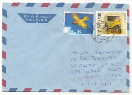 SWITZERLAND - Clean 2013 COVER From MELANO To BUENOS AIRES - Topical TRANSPORTATION - Aero-club Schweiz - EUROPA-CEPT - Lettres & Documents