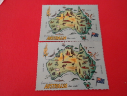 Australia Two Maps - Other & Unclassified