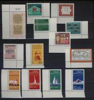Bund 1969-71-72 Lot 18 Eckrand  Postfrisch/MNH/** - Unused Stamps