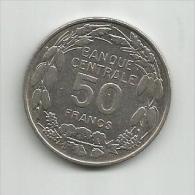 B2 Cameroon Cameroun 50 Francs 1960. KM#13 - Camerún