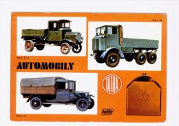 CP De Publicité TATRA - Automobile - Voiture - Praha - Camions & Poids Lourds