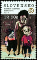 SK 2013-715 BIENALE, SLOVAKIA, 1 X 1v, MNH - Unused Stamps