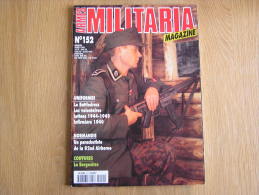 MILITARIA Magazine N° 152 Bergmutze Infirmières Lettons Char KS KV Insignes Artillerie Airborne  Guerre 14 18 40 45 - Weapons