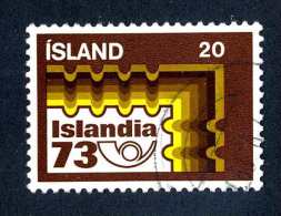 4102x)  Iceland 1973 - Sc# 459 ~ Used - Used Stamps