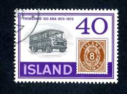 4104x)  Iceland 1973 - Sc# 452 ~ Used - Used Stamps