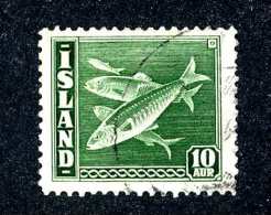 4159x)  Iceland 1940 - Sc# 221 ~ Used - Used Stamps