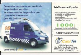 AMBULANCIA URGENCIAS - Non Classés