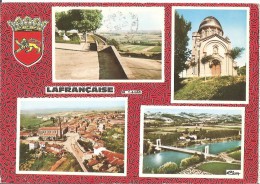 LA FRANCAISE  .. MULTI VUES .. BLASON - Lafrancaise