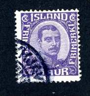 4171x)  Iceland 1920 - Sc# 117   ~ Used - Used Stamps