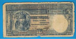 URUGUAY - 10 Pesos 1935  P-30 - Uruguay