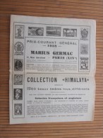 1938 Catalogue De Maison De Vente Prix Courant Général Cotation Marius Germac Paris XIVe >> Faire Défiler Images - Catalogi Van Veilinghuizen