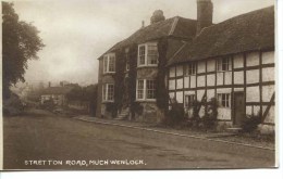 SHROPSHIRE - MUCH WENLOCK - STRETTON ROAD RP Sh246 - Shropshire