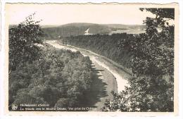 "Herbeumont Sur Semois - La Semois Vers Le Moulin Deleau, Vue Prise Du Château" - Herbeumont