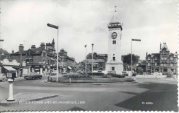 STAFFS - LEEK - CLOCK TOWER AND ROUNDABOUT RP  St98 - Altri & Non Classificati