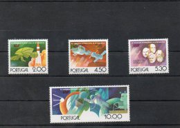 SELLOS EN NUEVO DE PORTUGAL DEL AÑO 1975 SERIE 26 CONGRESO DE LA FEDERACION INTERNACIONAL DE ASTRONAUTICA - Neufs