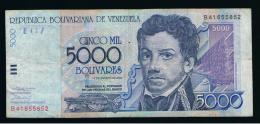 VENEZUELA - 5.000  Bolivares 2002  Circulado  P-84 - Venezuela