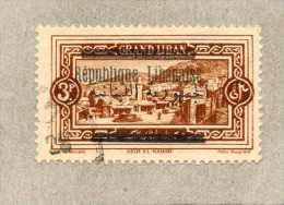 GRAND-LIBAN (République) : Vue De Deid-el-Kamar - Surchargé "République Libanaise" Et En Caractères Arabes- - Used Stamps