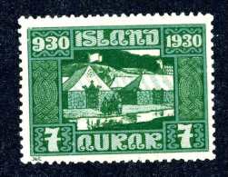 4307x)  Iceland 1930 - Sc # 154   ~ Mint* - Unused Stamps