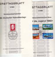 Jahrgang ETB 1980 Meteorologe Bis Stadtansichten Berlin 614-636 SST 18€ Burgen Geophysik Ersttag Document Set Of Germany - Mezclas (min 1000 Sellos)