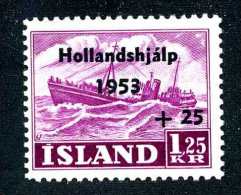 4323x)  Iceland 1953 - Sc # B-13   ~ Mint* - Nuevos