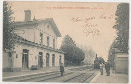 77 // FAREMOUTIERS POMMEUSE   LA GARE   Vue Intérieure  1631 - Faremoutiers