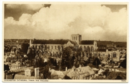 WINCHESTER : CATHEDRAL (FROM THE COLLEGE) - Winchester