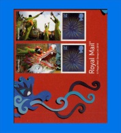 GB 2012-0004, Lunar New Year Of The Dragon, Pair MNH - Nuevos