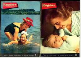2 X Zeitschrift  , Ratgeber Für Haus Und Familie  - August / Oktober 1964 - Other & Unclassified